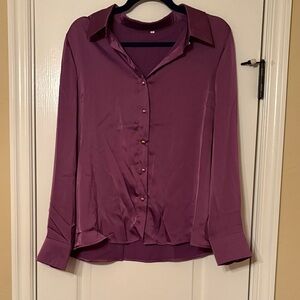 Elegant Purple Women's Top
